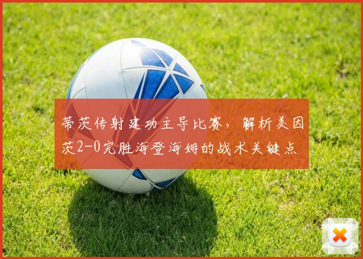 蒂茨传射建功主导比赛，解析美因茨2-0完胜海登海姆的战术关键点